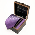 Подарочный набор галстук и платок "Benini" 0250