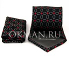 Шелковый набор (галстук и платок) Mario Laube 4264