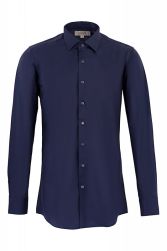 Рубашка мужская Stenser C3021-41 (темно-синяя)