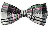 Мужская бабочка - галстук расцветки "шотландка"