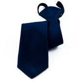 Синий фактурный детский галстук