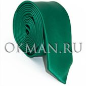 Зеленый галстук матовый GEORGE LEE 7 см