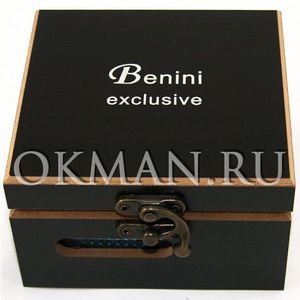 Подарочный набор Галстук с платком "Benini" Микрофибра 5865