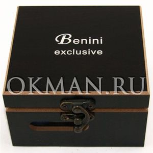 Подарочный набор Галстук с платком "Benini" Микрофибра 4965