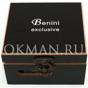 Подарочный набор Галстук с платком "Benini" Микрофибра 8175